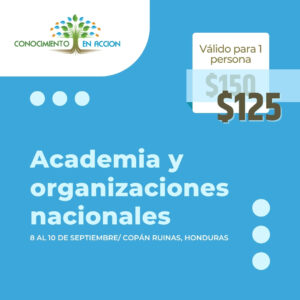 Academia y organizaciones nacionales