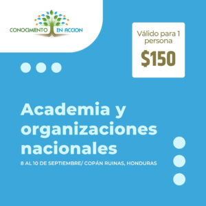 Academia y organizaciones nacionales